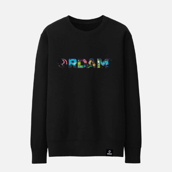 RDAM® | Oxalien O.P. Editie op Zwart | Sweater