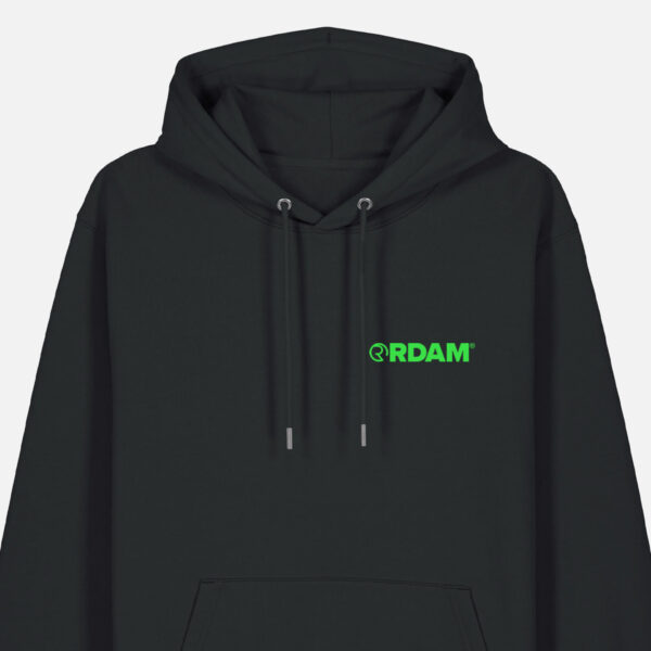 RDAM® | Special Iconic Neon Groen op Zwart | Hoodie