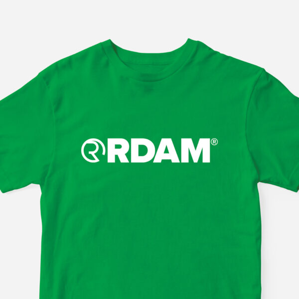 RDAM® | Iconic Essential op Groen | Kindershirt