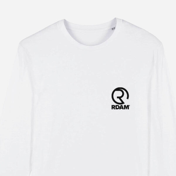 RDAM® | Classic Iconic Zwart op Wit | Longsleeve Shirt