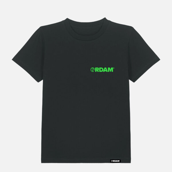 RDAM® | Special Iconic Neon Groen op Zwart | Kindershirt
