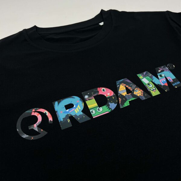 RDAM® | Oxalien O.P. Editie op Zwart | Kinder Sweater