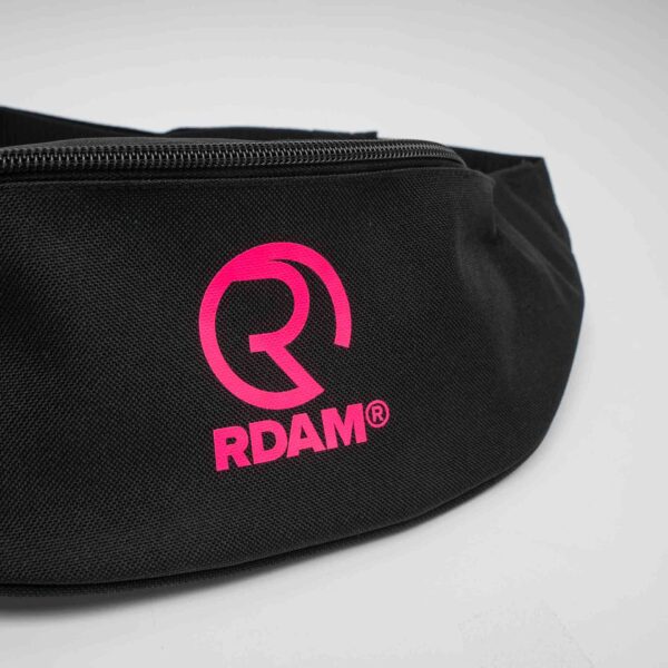 RDAM® | Waist Bag Neon Roze op Zwart