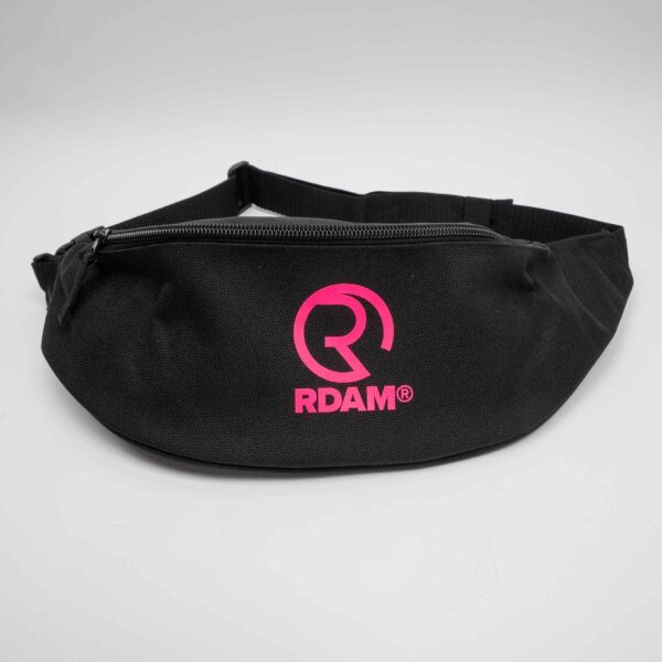 RDAM® | Waist Bag Neon Roze op Zwart