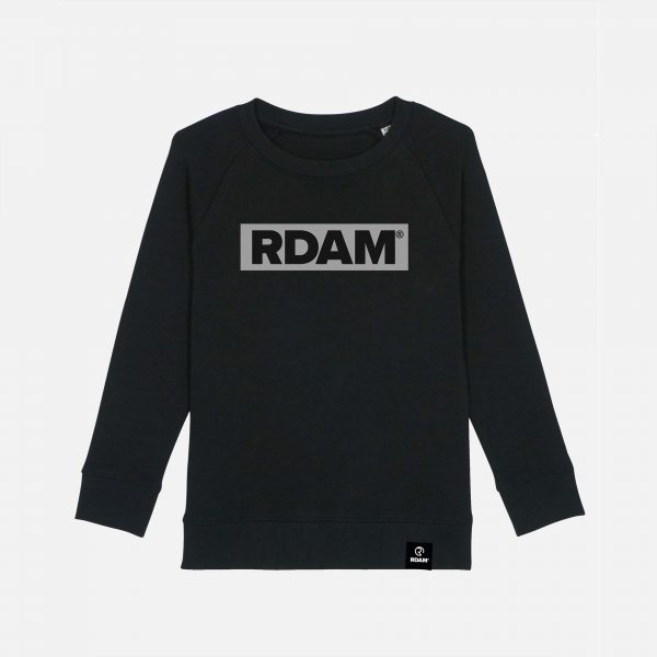 RDAM® | Flock op Grijs | Kinder Sweater
