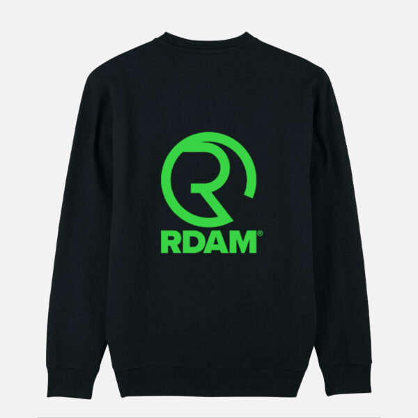 RDAM® | Special Iconic Neon Groen op Zwart | Sweater